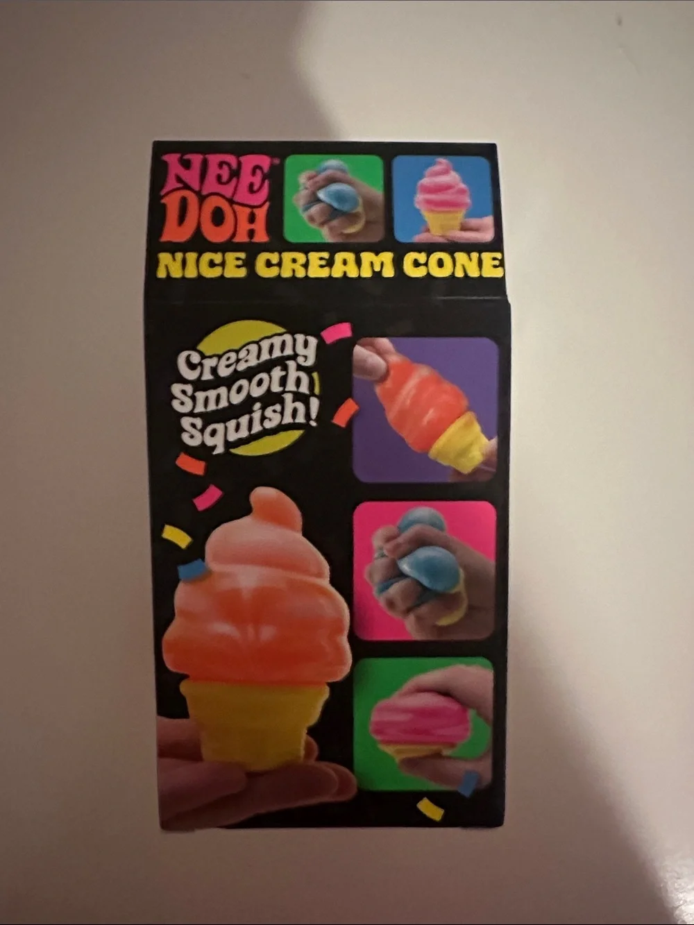 NeeDoh Nice Cream Cone Pink
